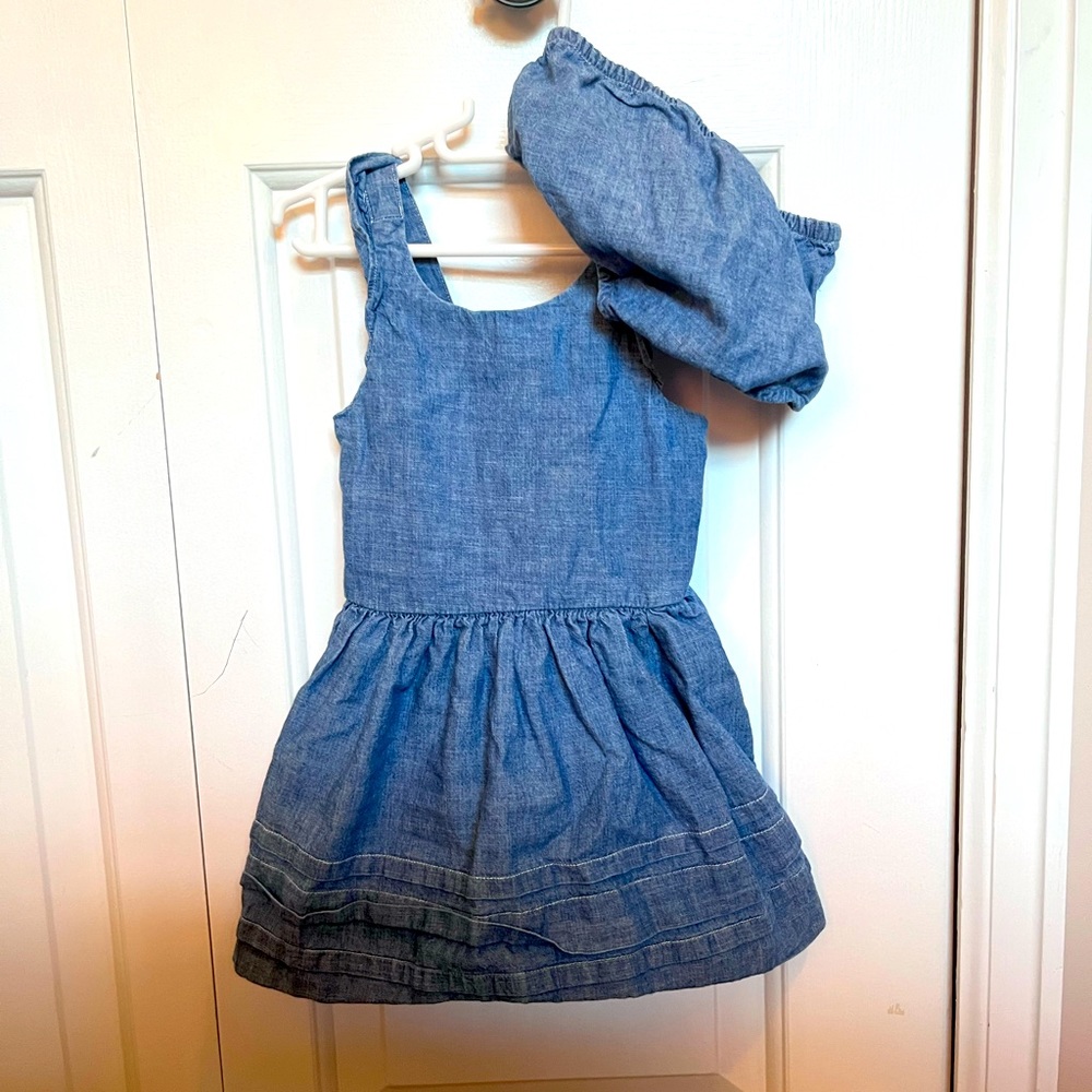 Ralph Lauren Chambray Dress - 12 Months